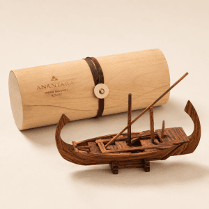 Miniature Wooden Dhoni